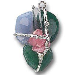 Letting Go Amulet (Stress-free), Hand made gemstone pendant by Seeds of Light