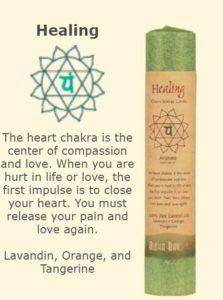 Healing Chakra Candle