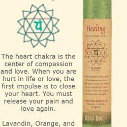 Healing Chakra Candle