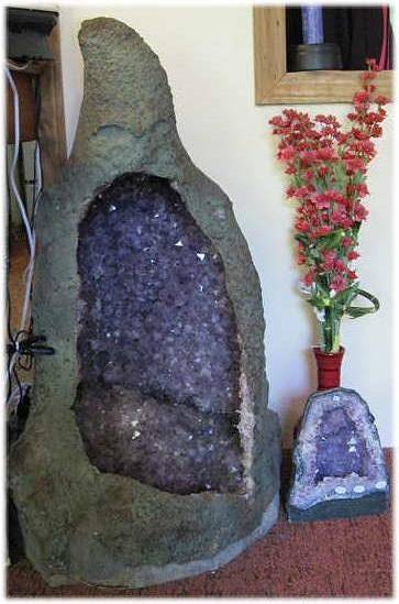 Large Amethyst Goddess Cathedral Geod