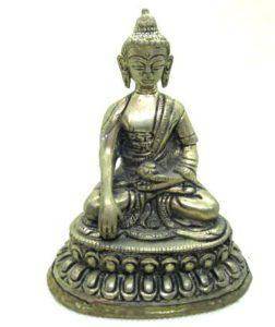 Brass Buddha Mudra - Touching Earth
