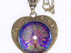 Mandala Tree of Life Love Pendant