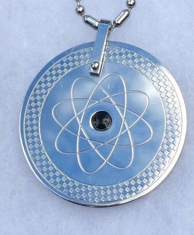 Stainless Steel Scalar Energy Pendant and Chain