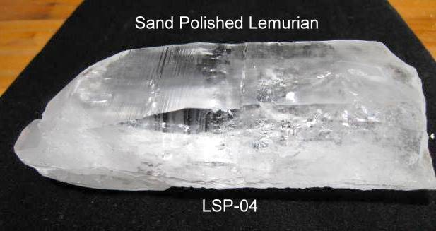 Sand Polished Lemurian Seed Crystal