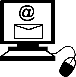 png of Email on computer screen