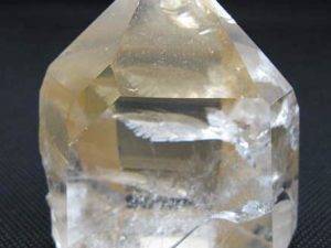 Sand Polished Lenurian Golden Healer Crystal