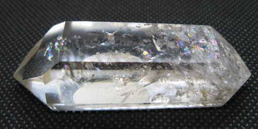 Polished double terminated crystal