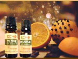 Echo Orange and Clove Essential Oils