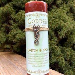 Goddess-earth-sky-candle