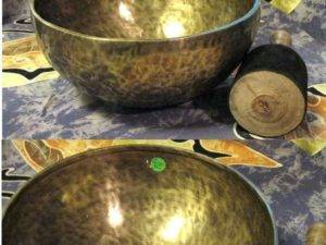 10 inch 7 metal singing bowl from Nepal