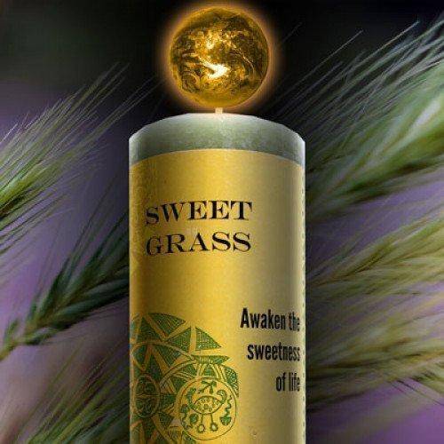 Sweet grass 80 hour burn candle