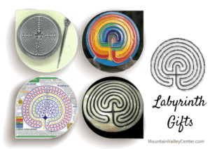 Mountain Valley Labyrinth Gifts - finger labyrinths, pewter labyrinth, stone labyrinths