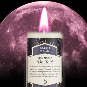 the moon do you astro candle
