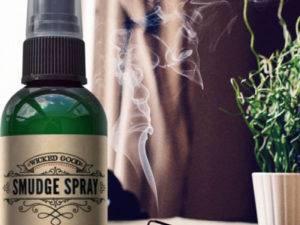 sage and rosemary smudge spray